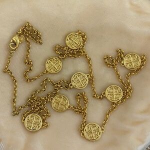 Julie Vos coin station necklace